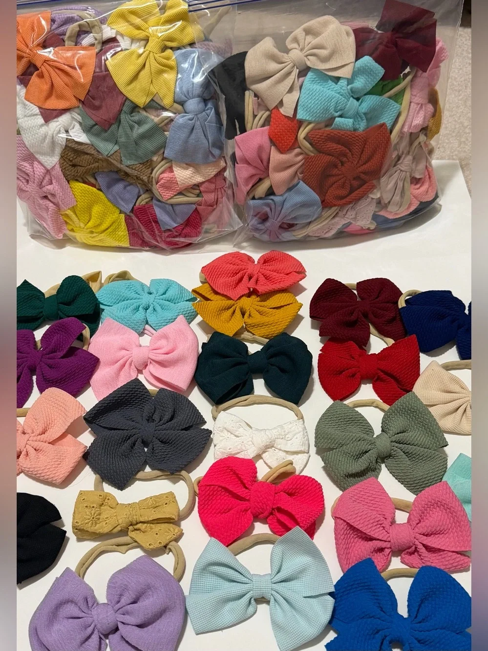 Baby Girl Bow Headband 50+ piece Bundle/Lot